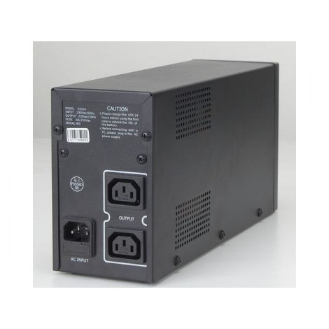 Gembird | UPS UPS-PC-652A with AVR | 650 VA | 220 V | 220 V - 3